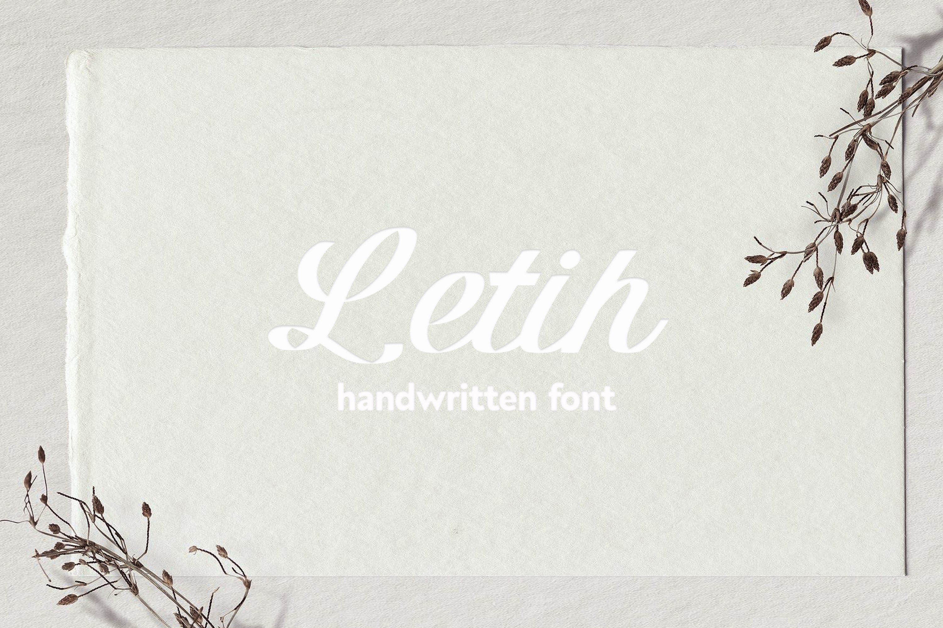 letih font 355