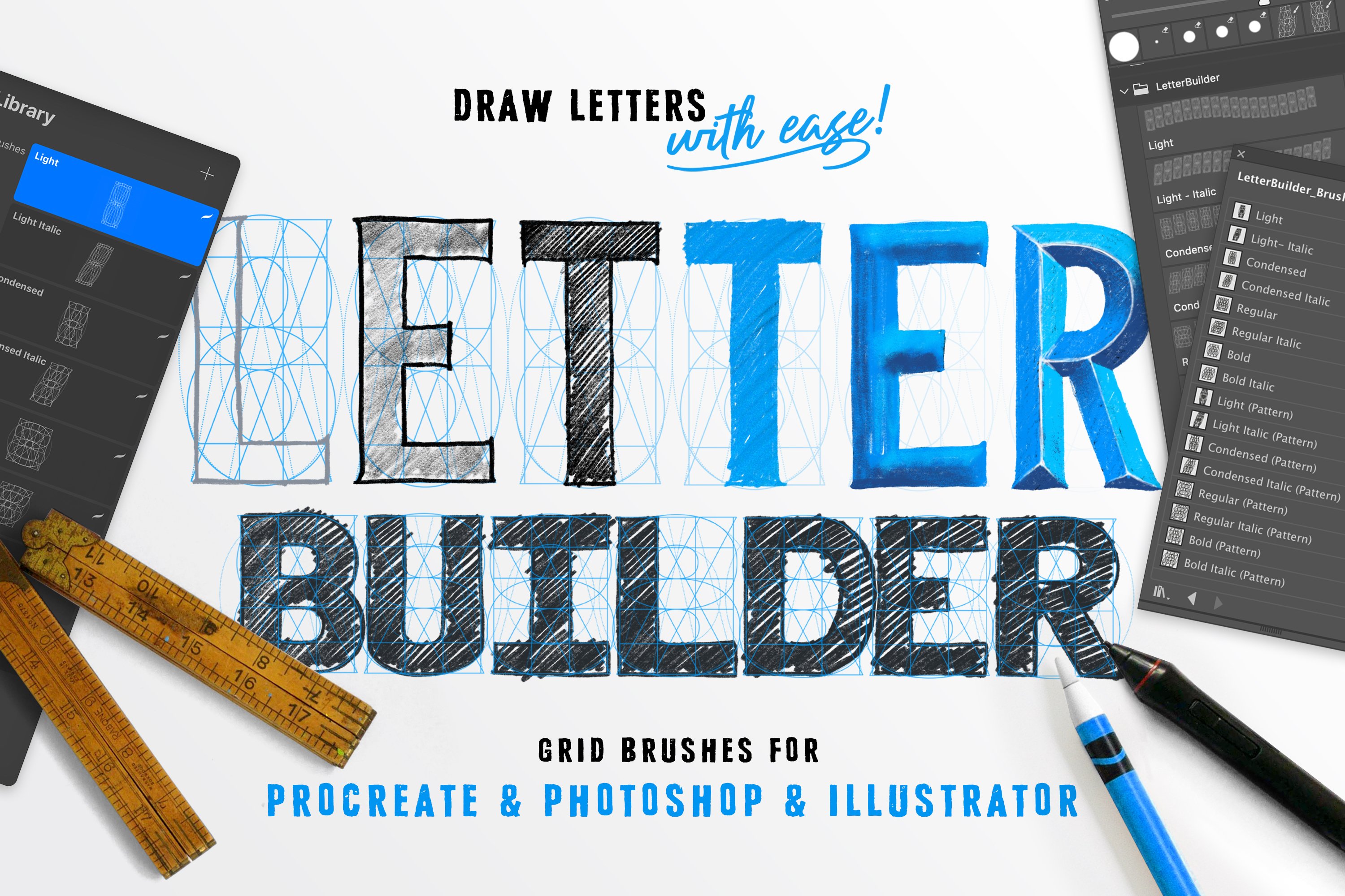 LetterBuilder - Draw letters easily!cover image.