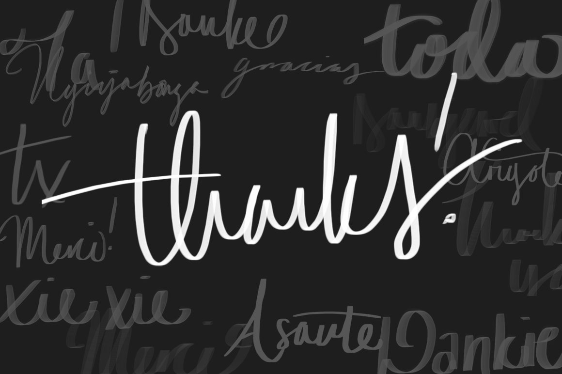 lettering brushes preview 7 update 776