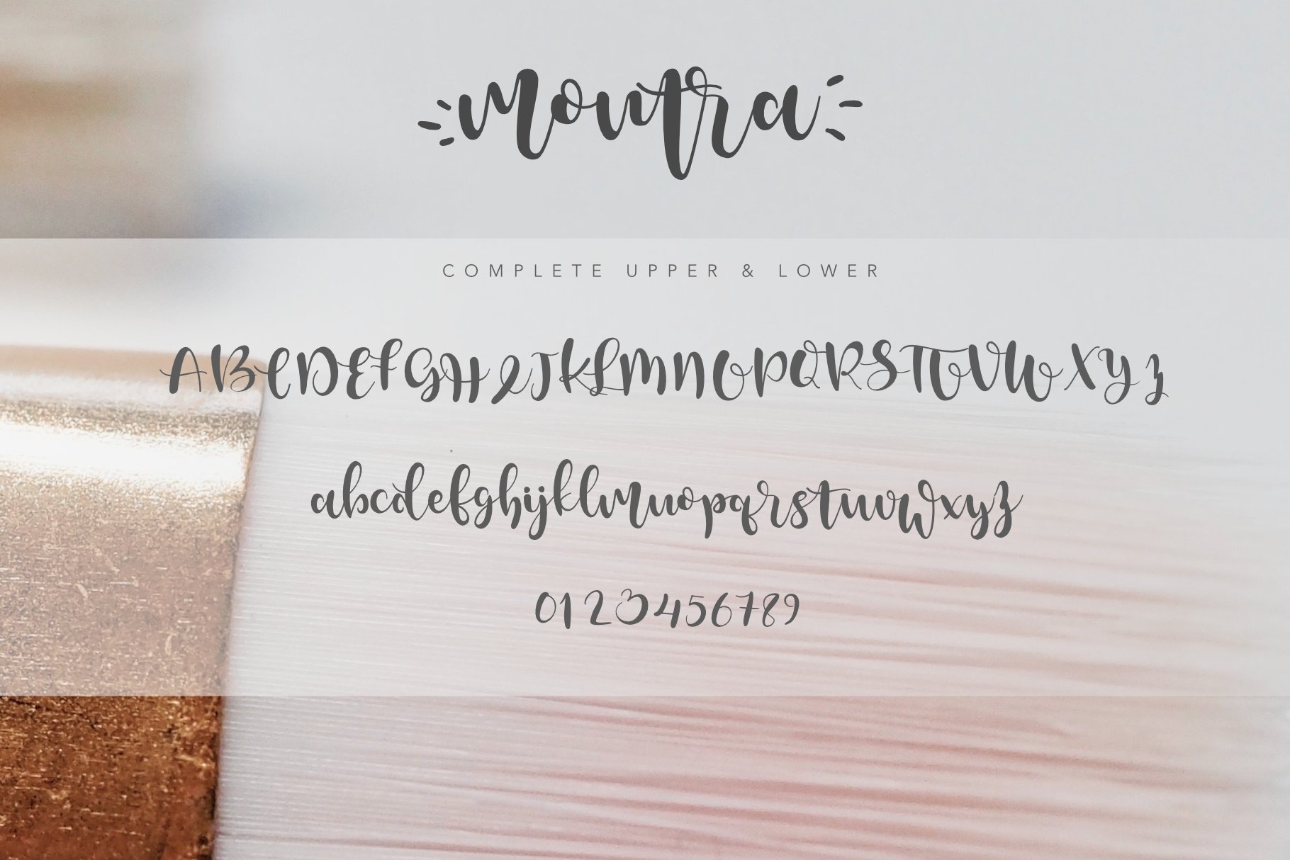 lettering font 451