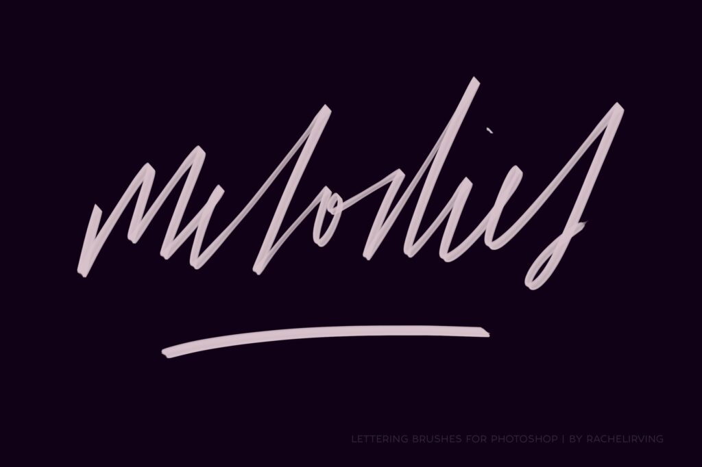 Lettering Brushes For MasterBundles