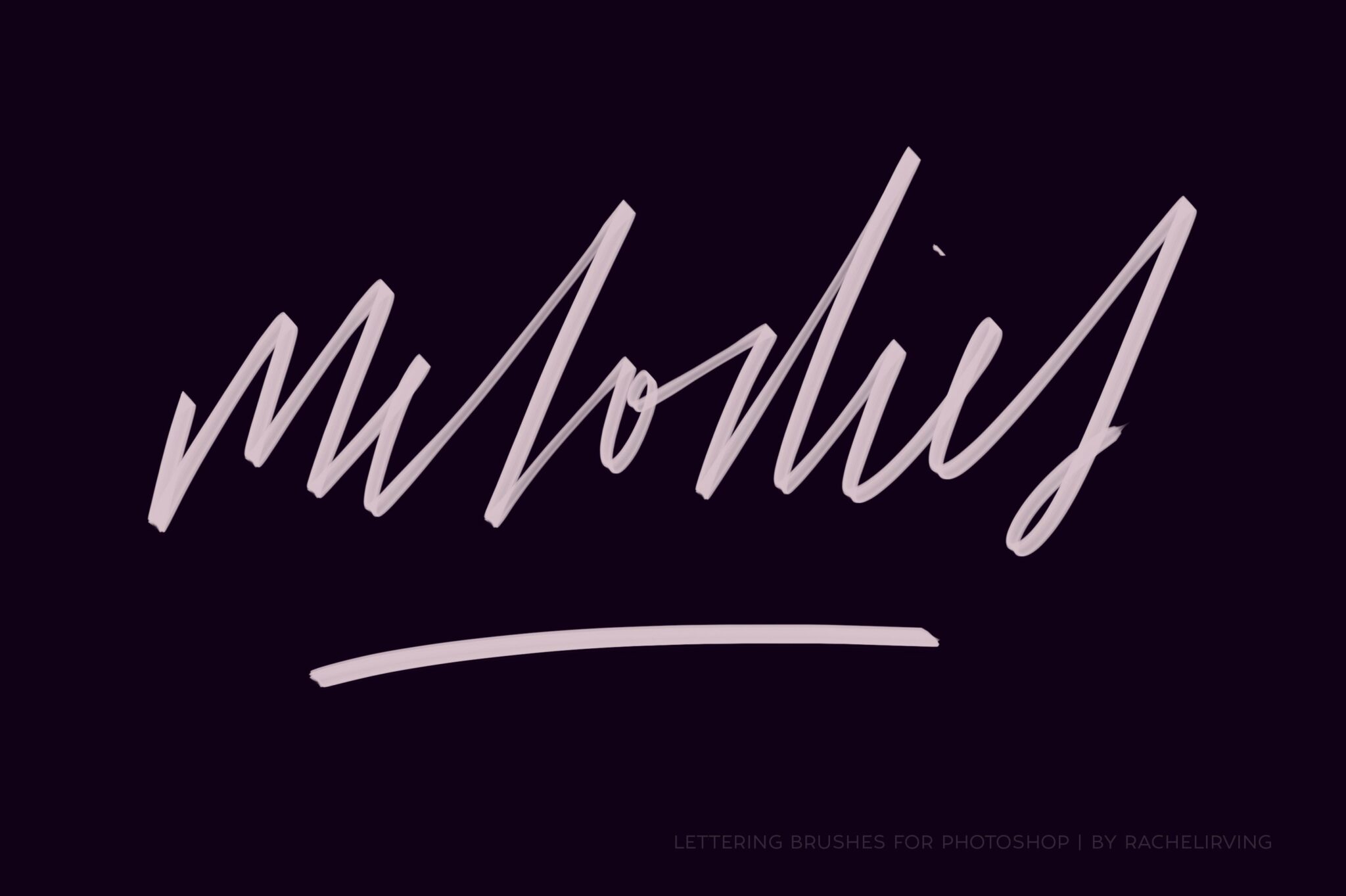 Lettering Brushes For MasterBundles