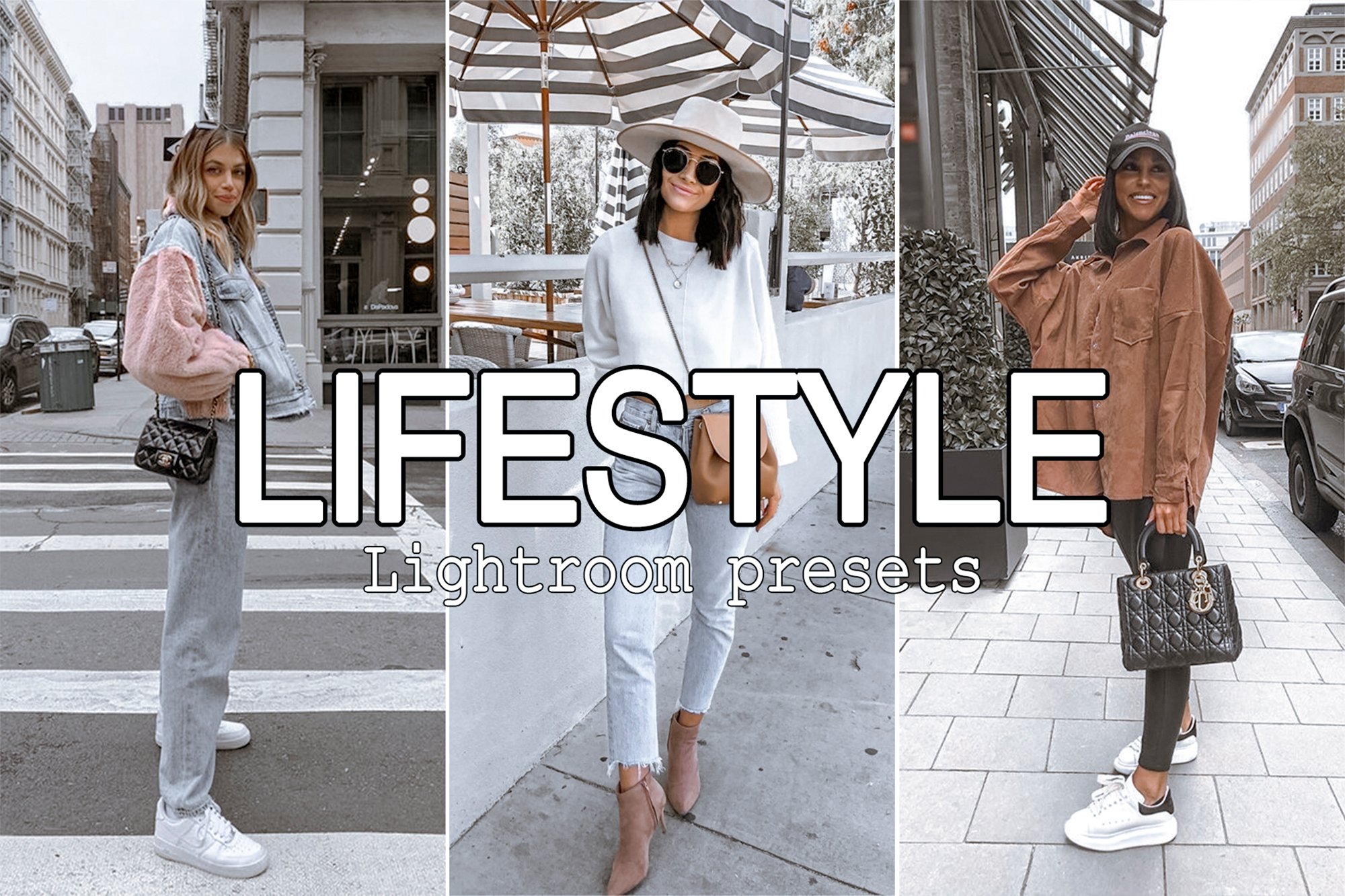 3 Lifestyle Lightroom presetscover image.