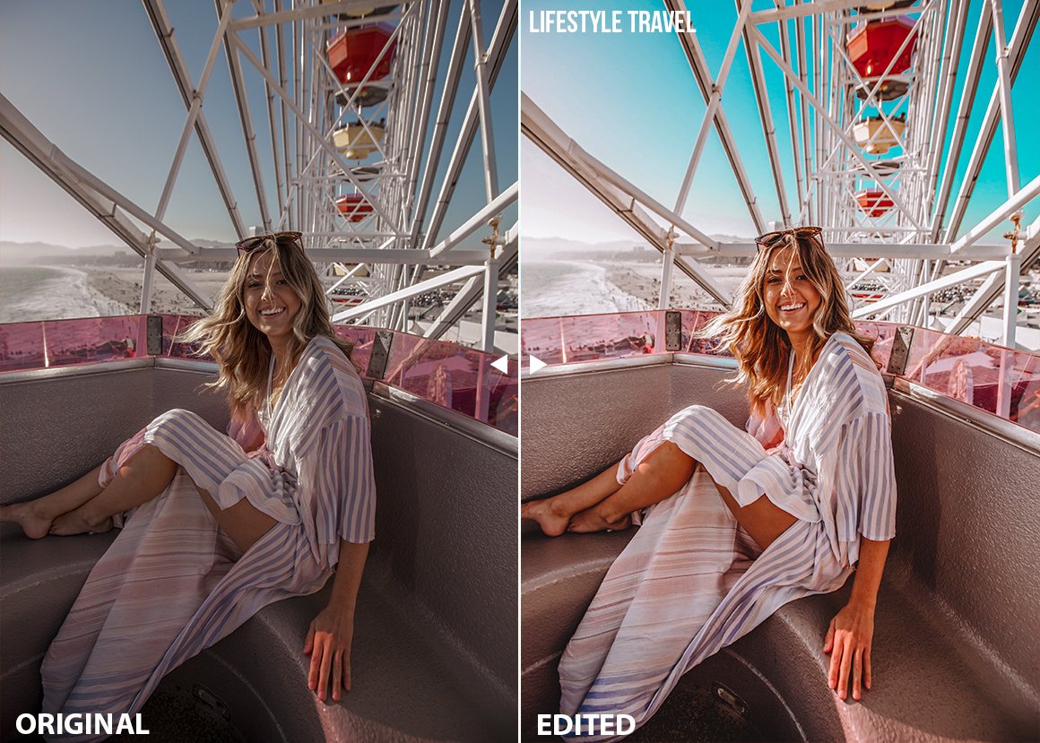 Travel Influencer Lightroom Presetspreview image.