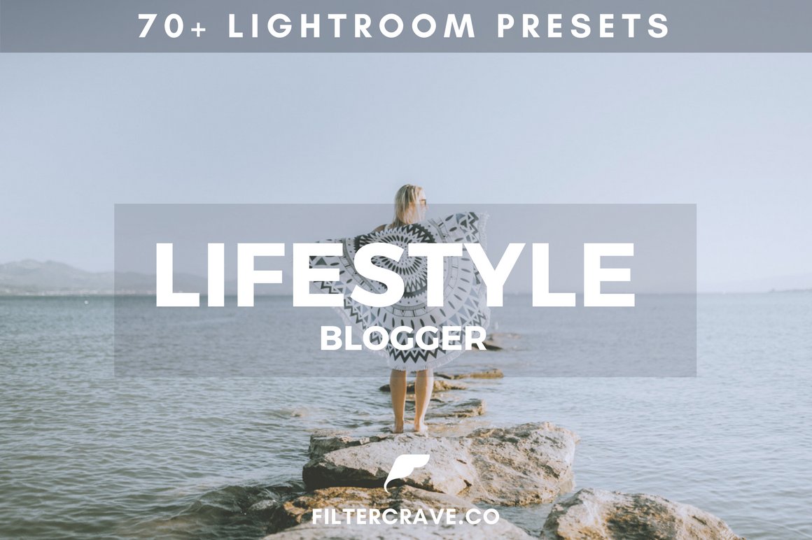 Lifestyle Blogger Lightroom Presetscover image.