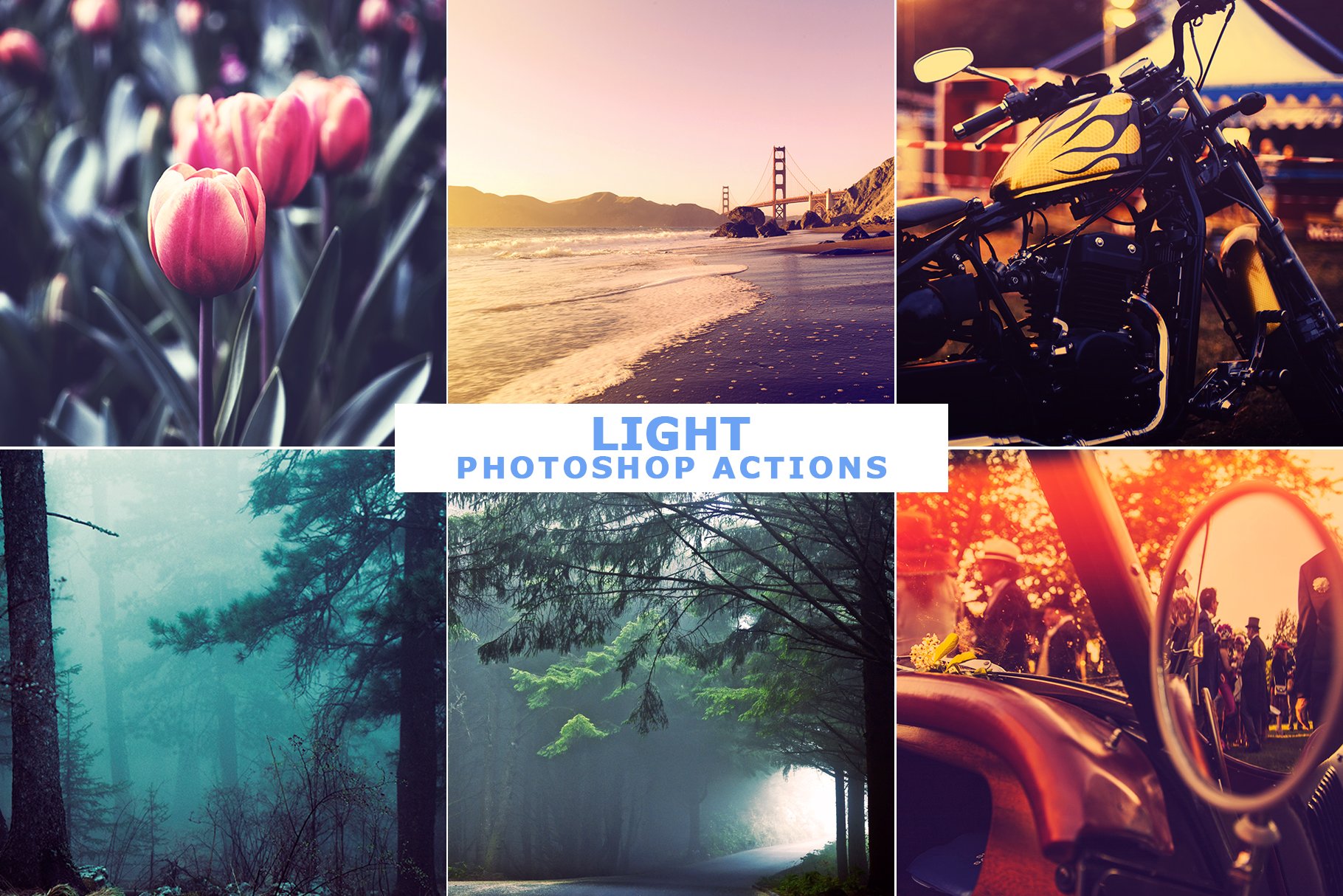 400 Modern Photoshop Actions SALEpreview image.