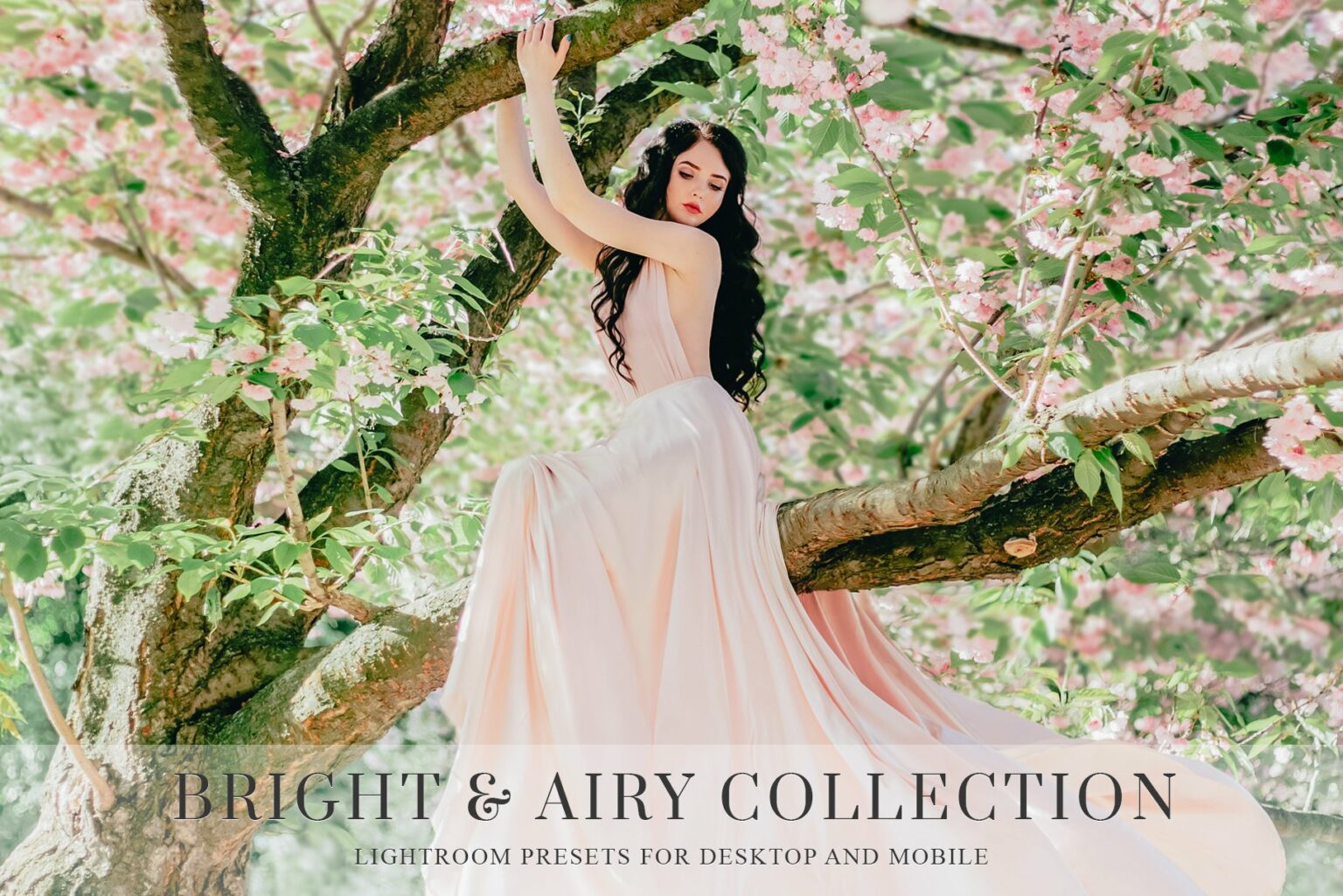 Light & Airy Lightroom presets MasterBundles