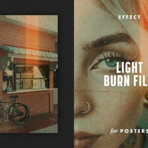Light Burn Effect for Posterscover image.