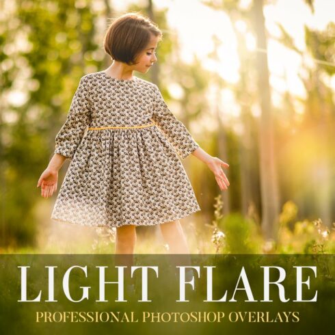 Light Flare Overlays Photoshopcover image.