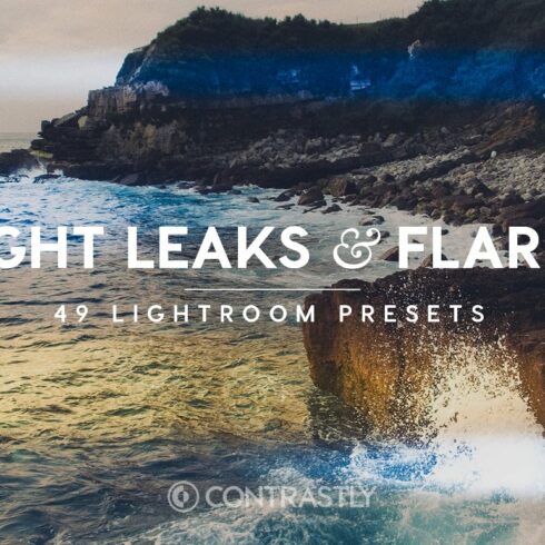 Light Leaks & Flares LR Presetscover image.