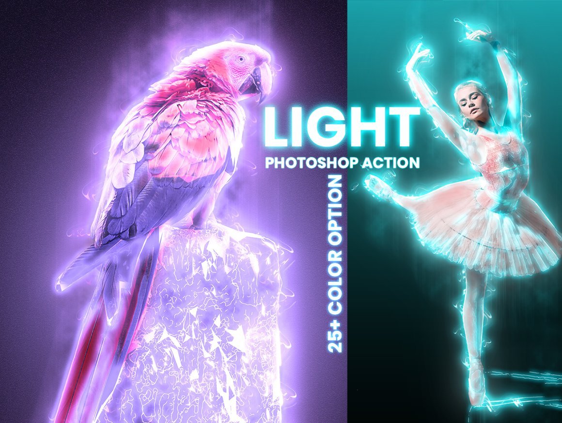 light photoshop actio cover 931