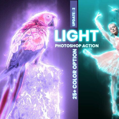 Light Photoshop Actioncover image.