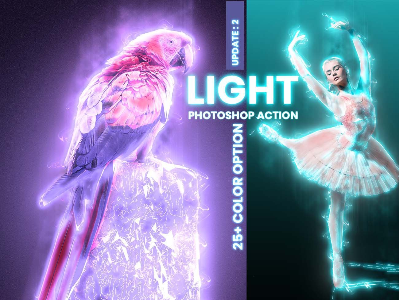Light Photoshop Actioncover image.