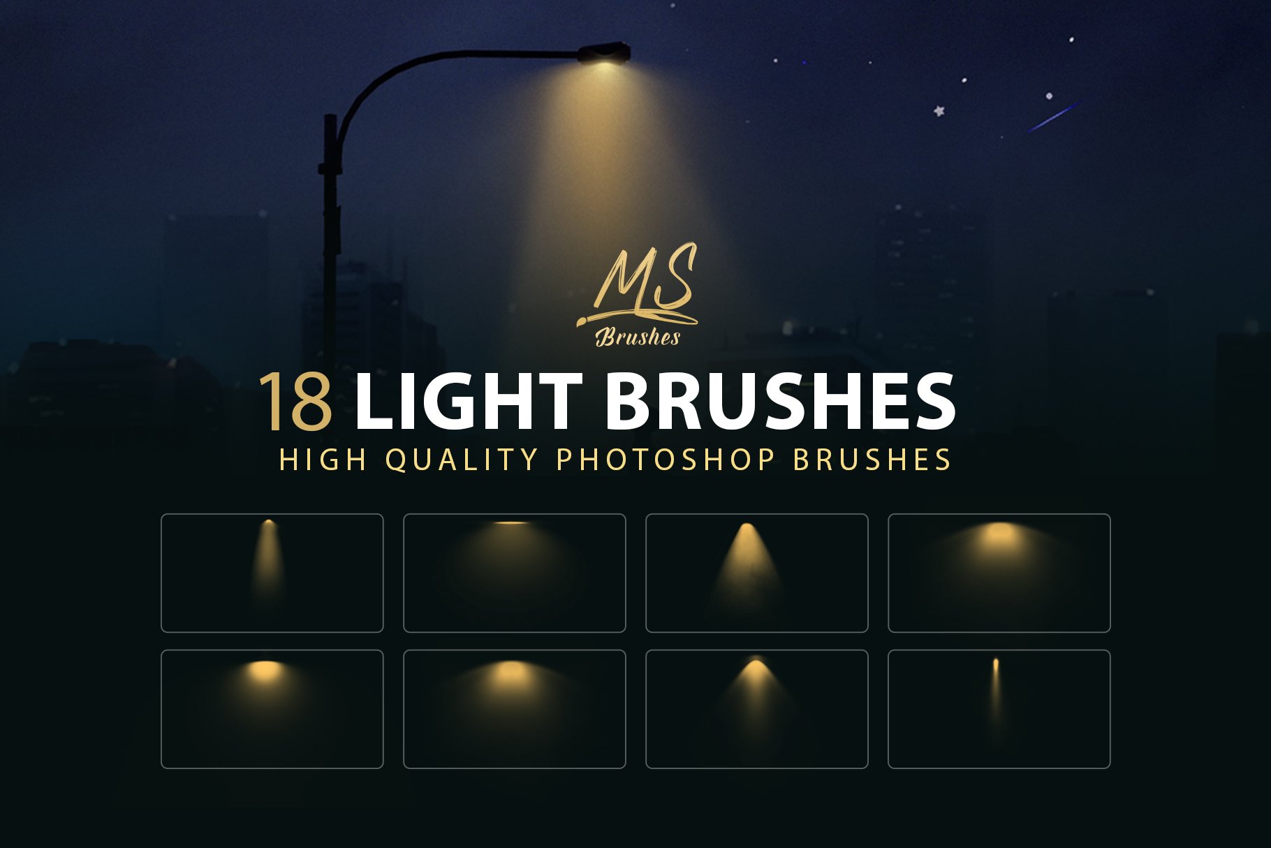 Light Photoshop Brushescover image.