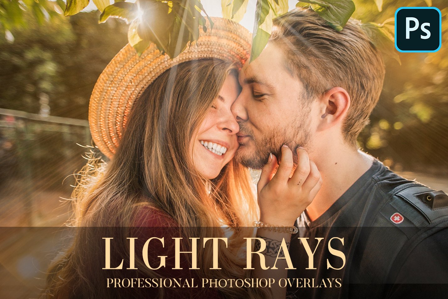 Light Rays Overlays Photoshopcover image.