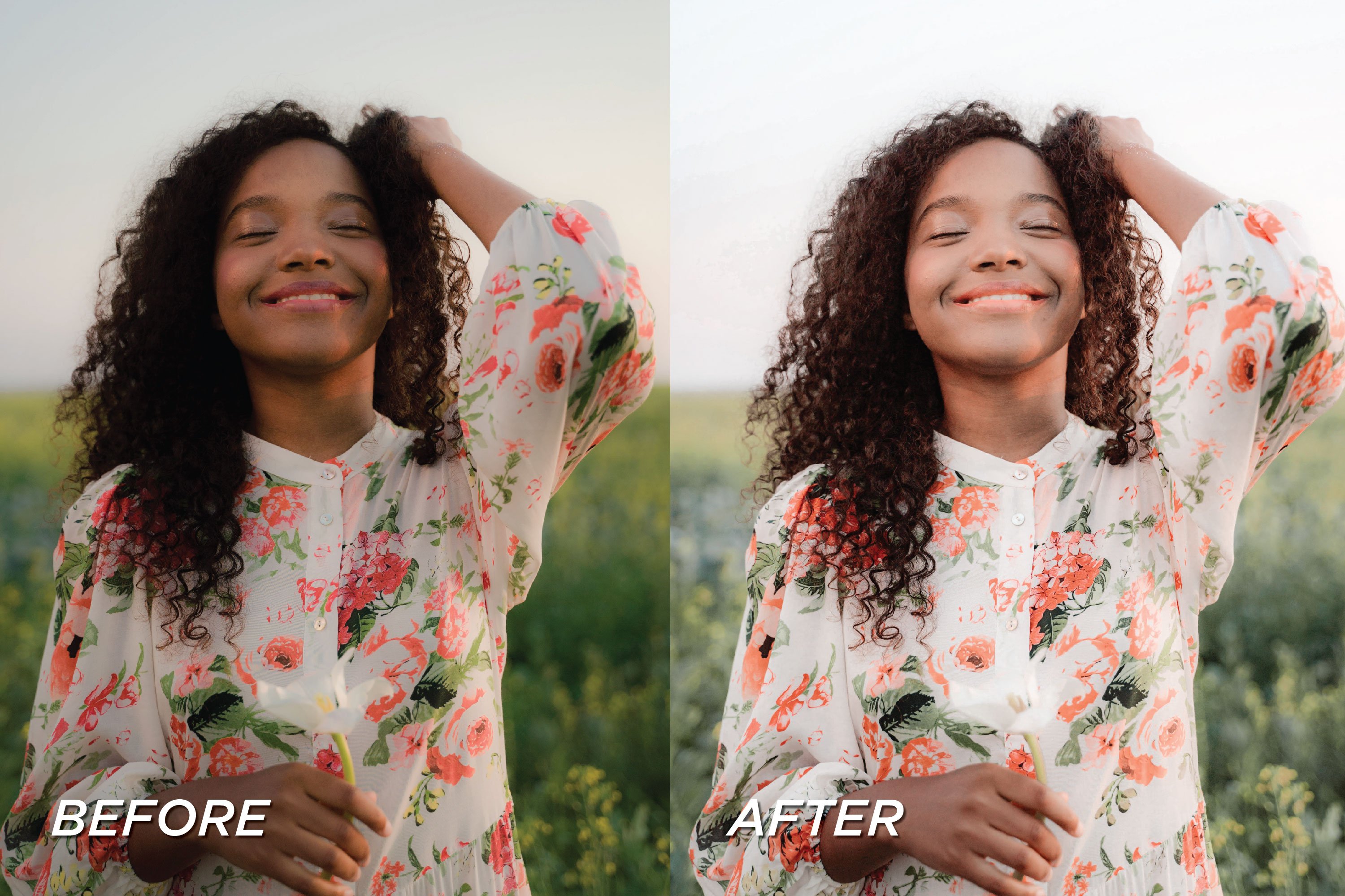 5 Light and Airy Lightroom Presetspreview image.