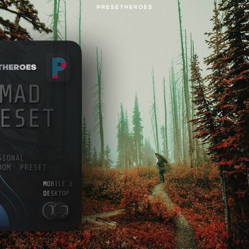 Nomad Lightroom Preset v2cover image.