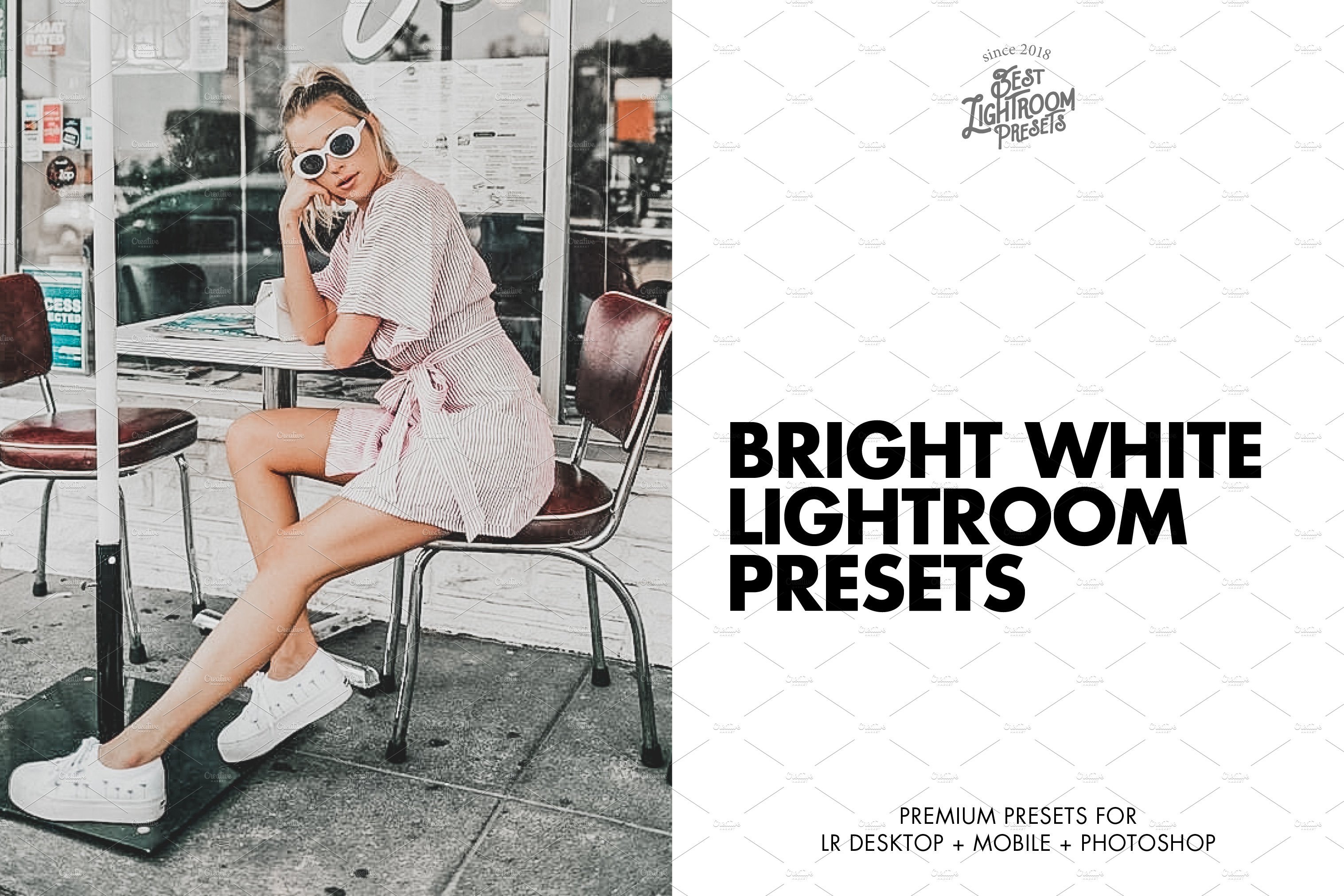 Lightroom Presets Bright Whitecover image.