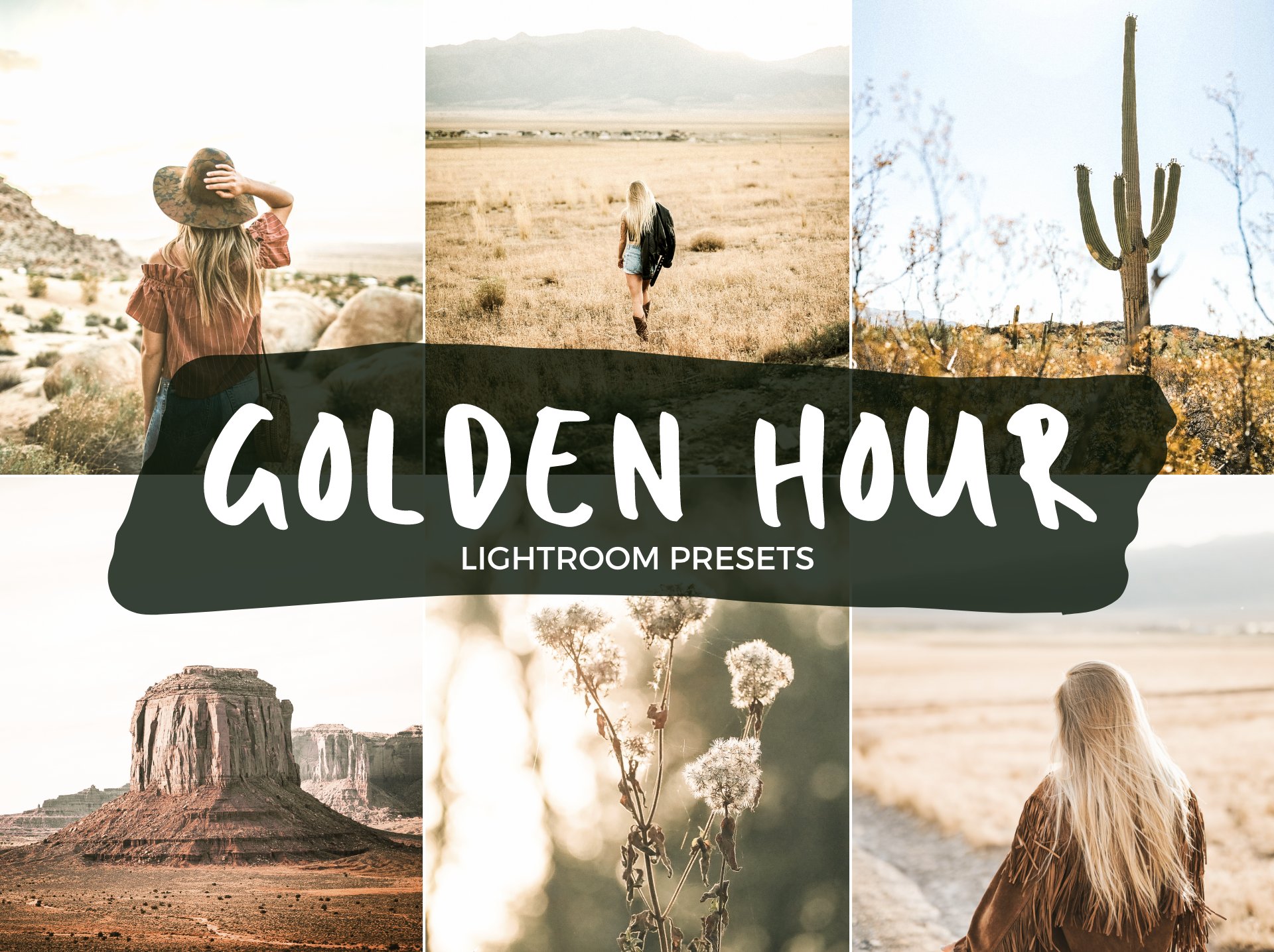 8 Lightroom Presets - Golden Hourcover image.