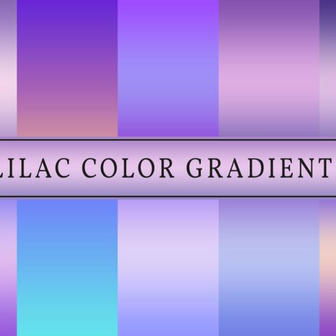 Lilac Color Gradientscover image.