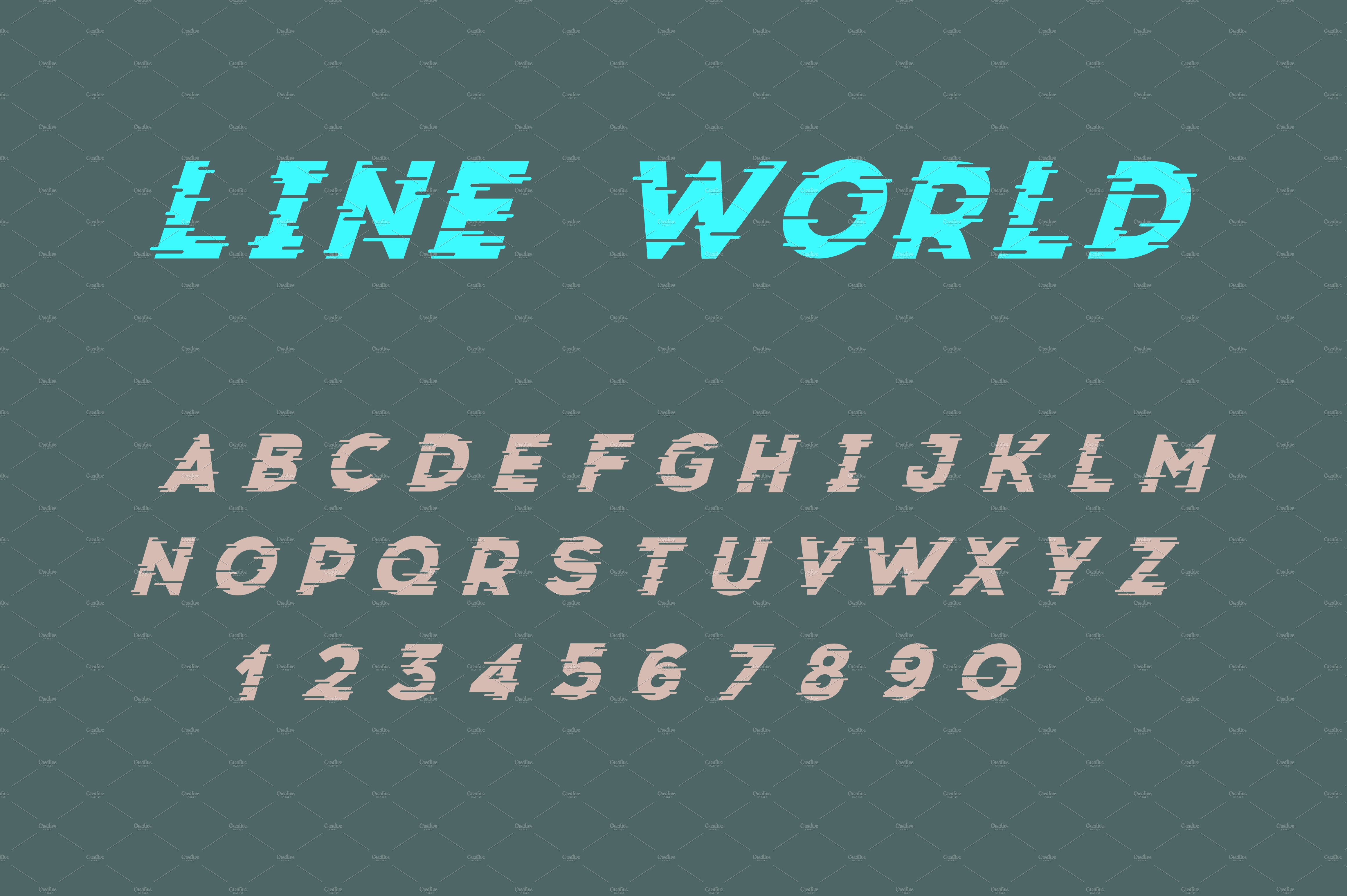 line font.kursiv.round 758