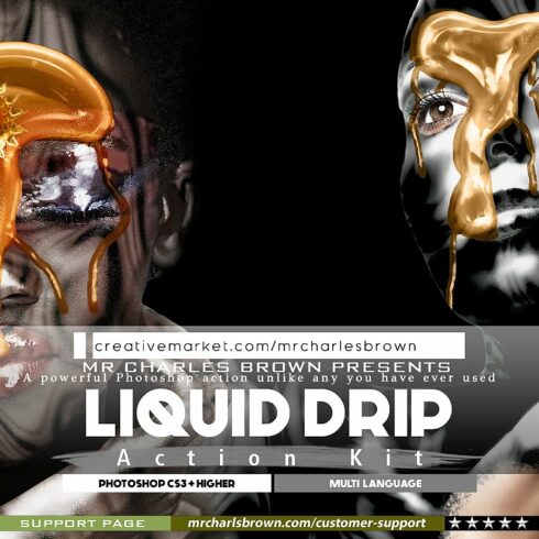 Liquid Drip Action Kitcover image.