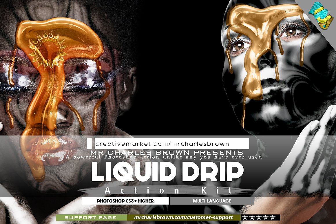 Liquid Drip Action Kitcover image.