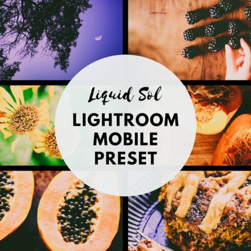 Liquid Sol Lightroom Mobile Presetcover image.