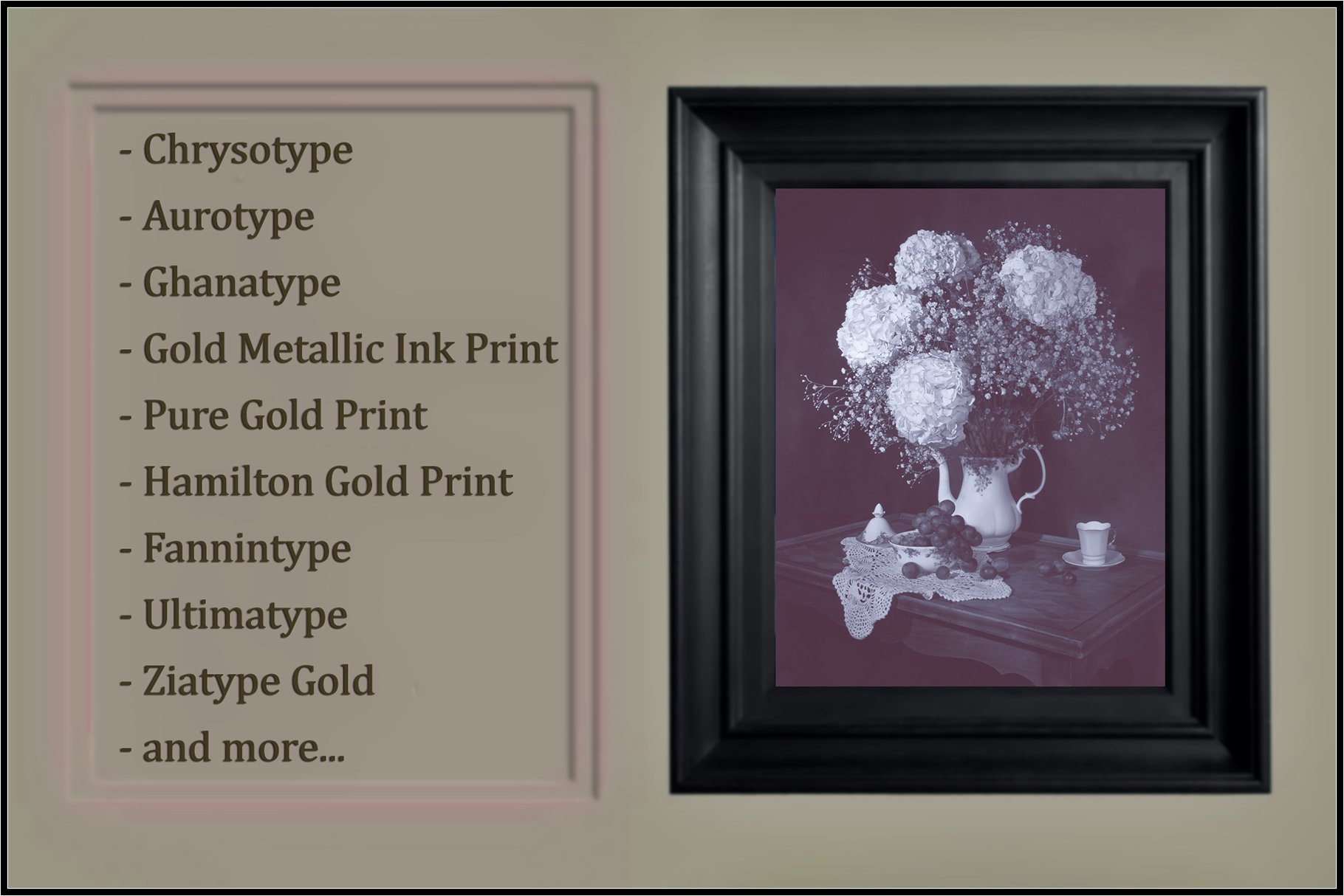 Genuine Gold Photographic Print LUTspreview image.