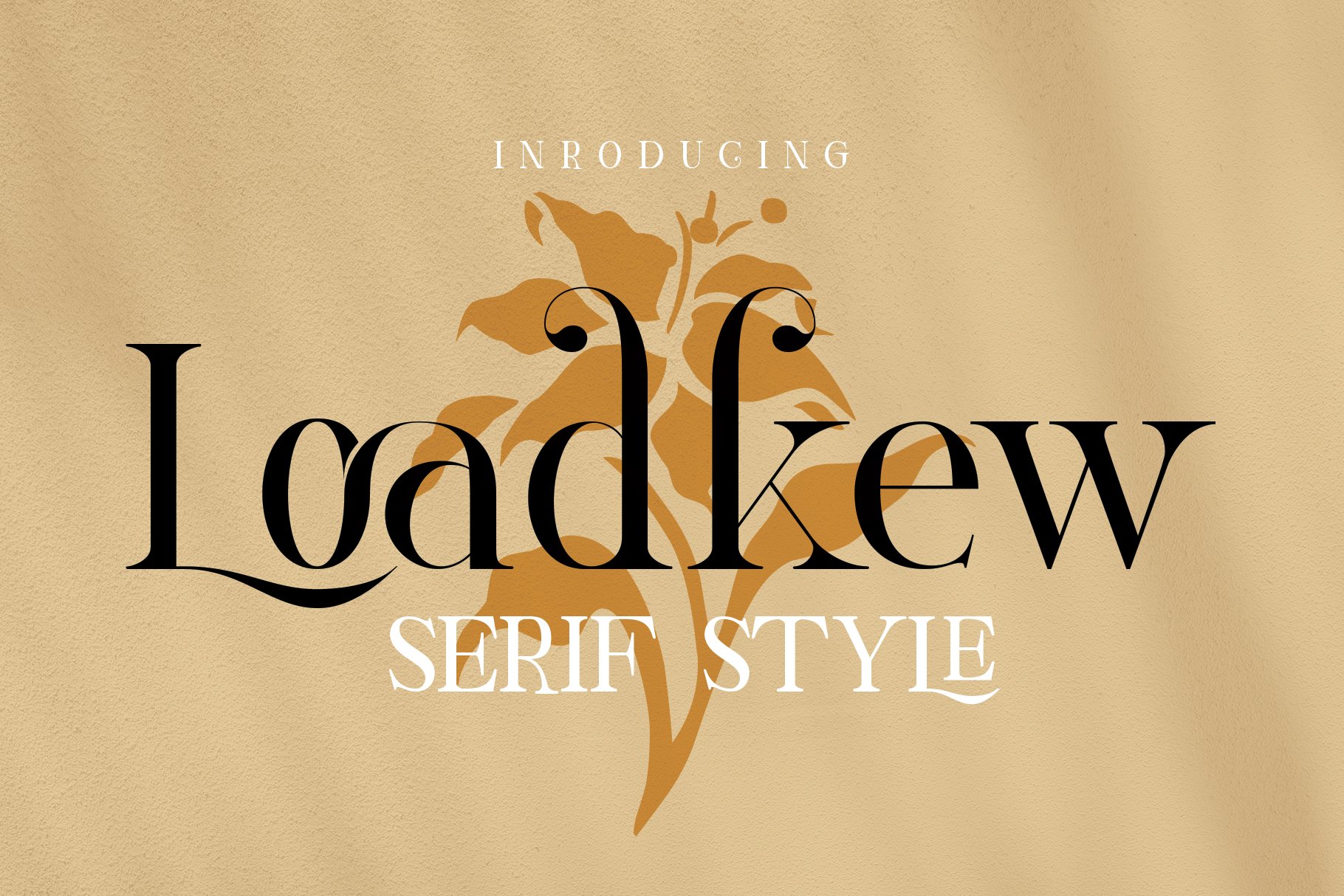 Loadkew Modern Serif Typeface preview image.