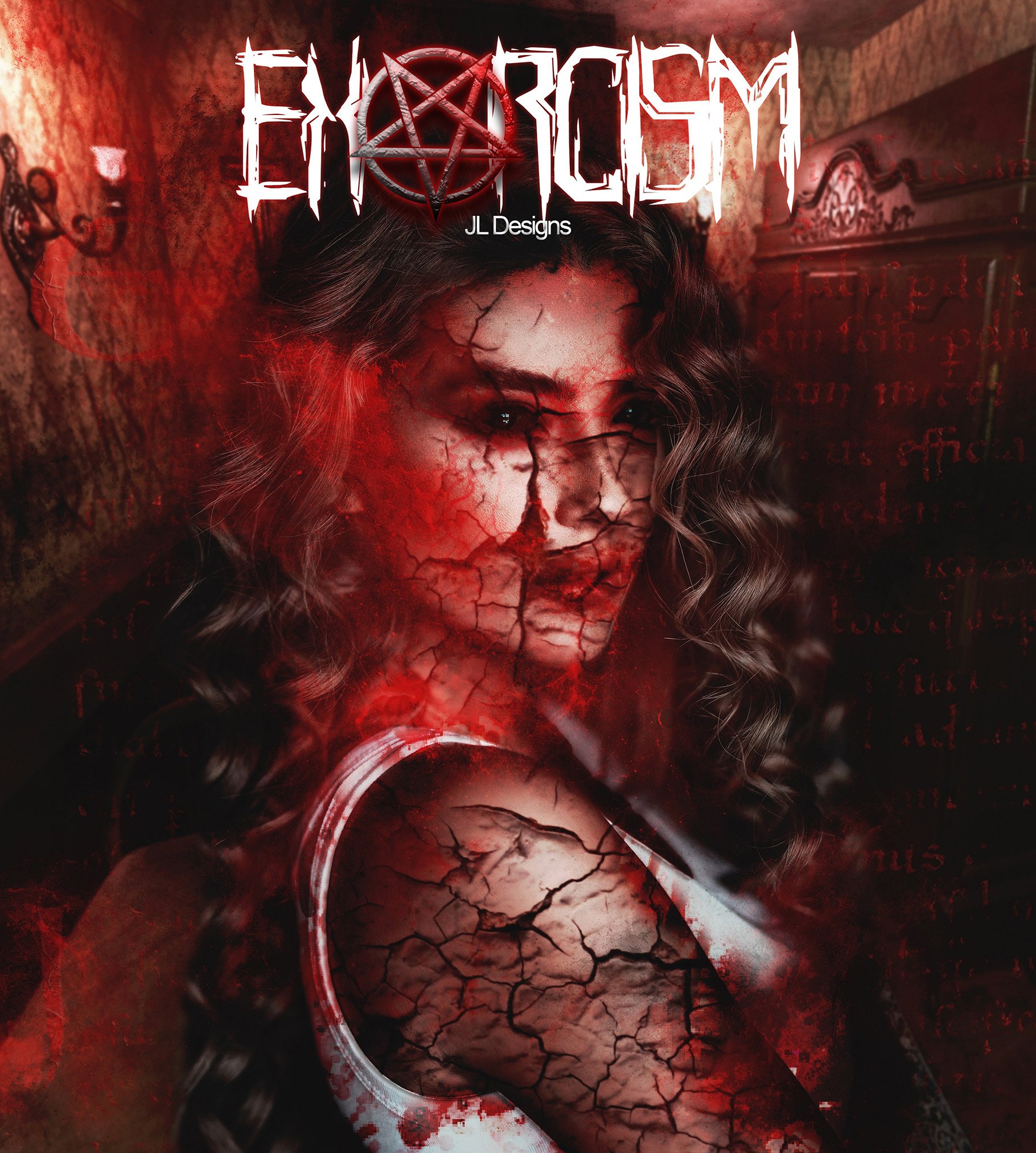 Exorcism Photoshop Actioncover image.