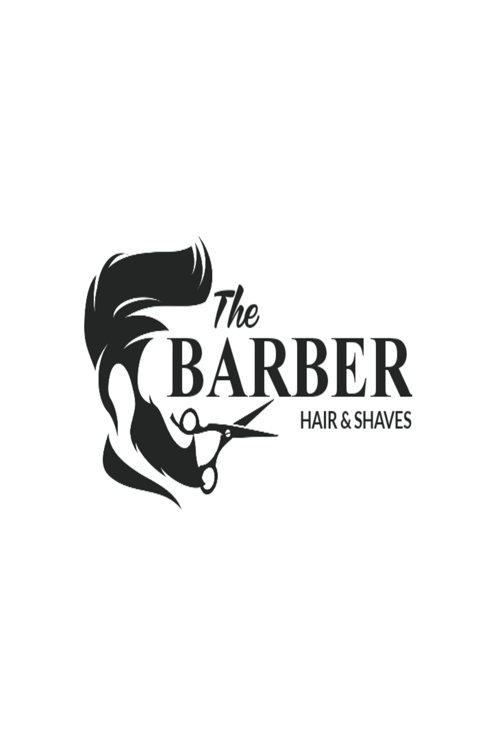 Logo Barber pinterest preview image.