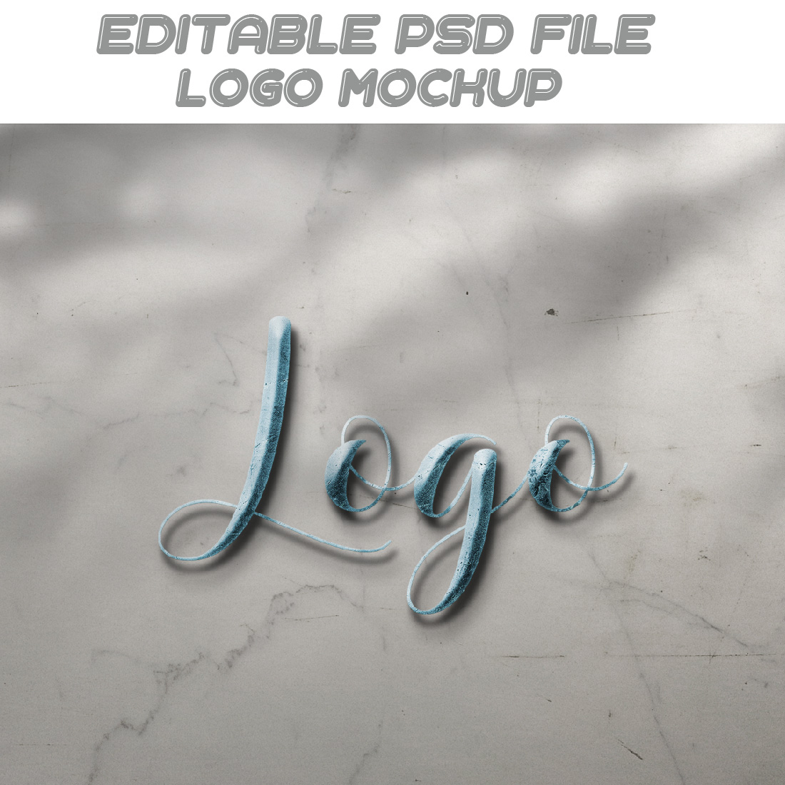 Luxury Logo mockup cover image.