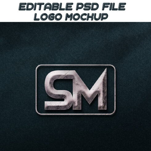 3D Logo Mockup design cover image.