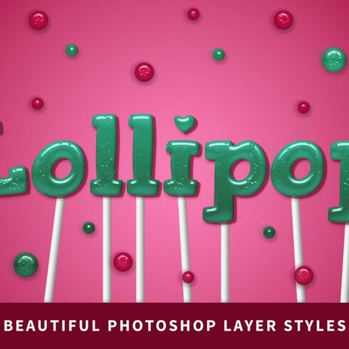 Lollipop | Photoshop Layer Stylescover image.