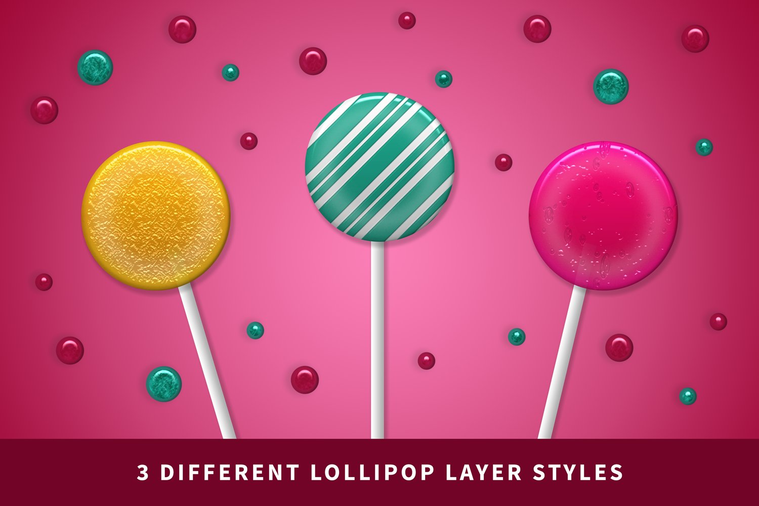 Lollipop | Photoshop Layer Stylespreview image.