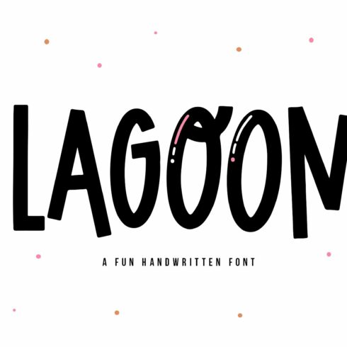 Lagoon | Quirky Handwritten Font cover image.