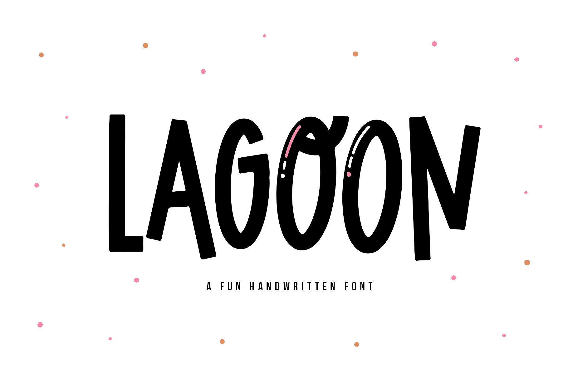 Lagoon | Quirky Handwritten Font cover image.