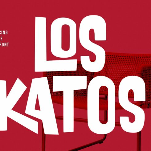 Loskatos Unique Display Font cover image.