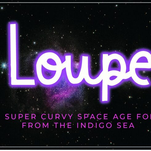 Loupe Hand Drawn Font cover image.