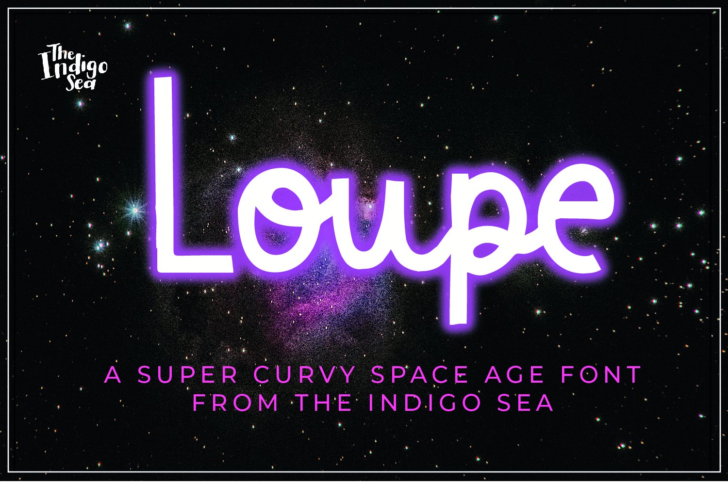 Loupe Hand Drawn Font cover image.