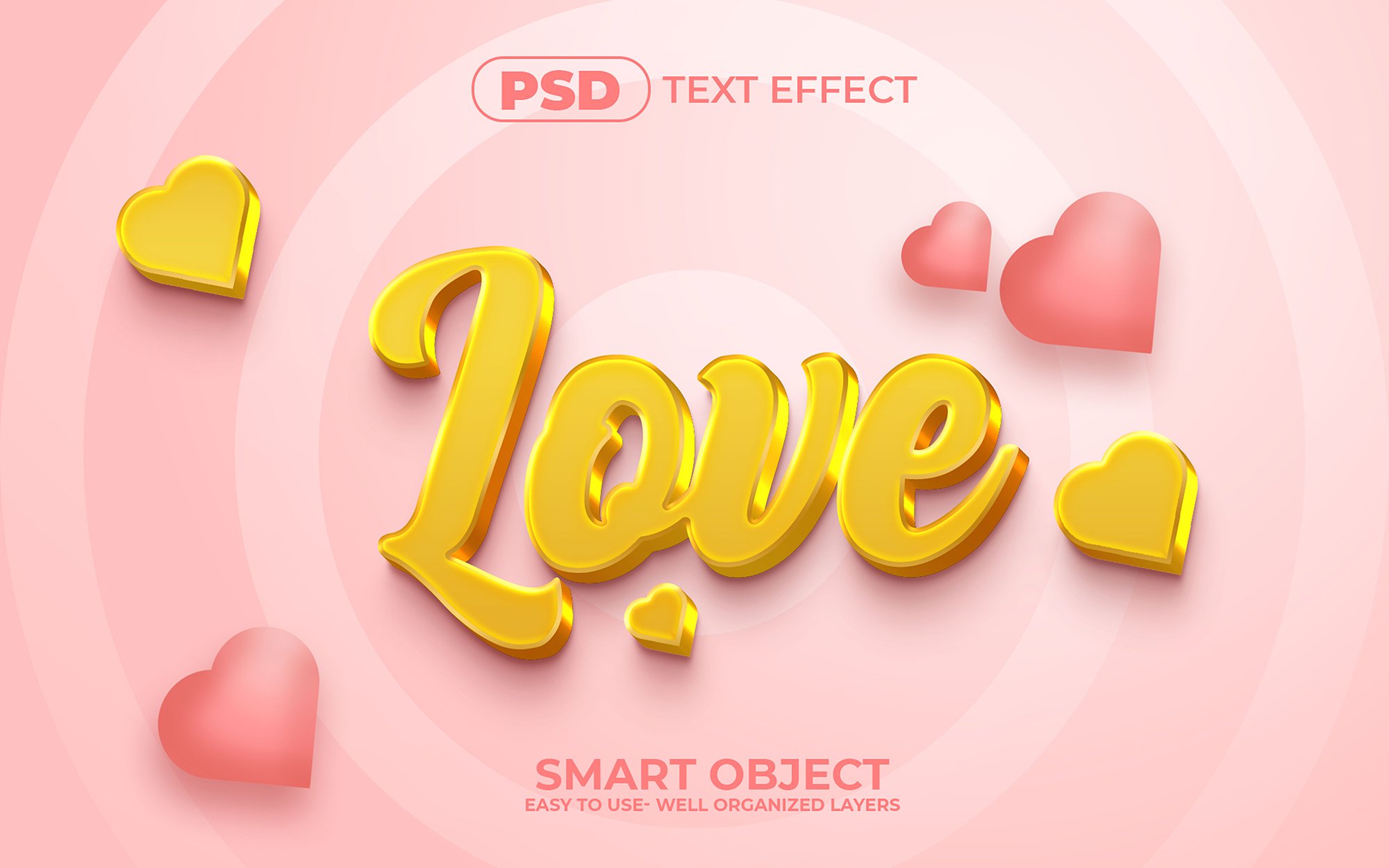 Love 3d Editable Text Effect Stylecover image.