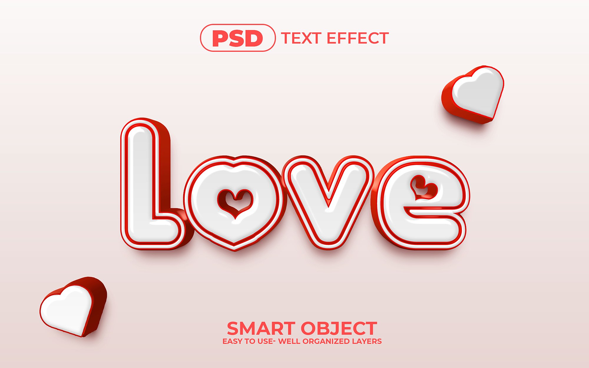 Love 3d Editable Text Effect Stylecover image.