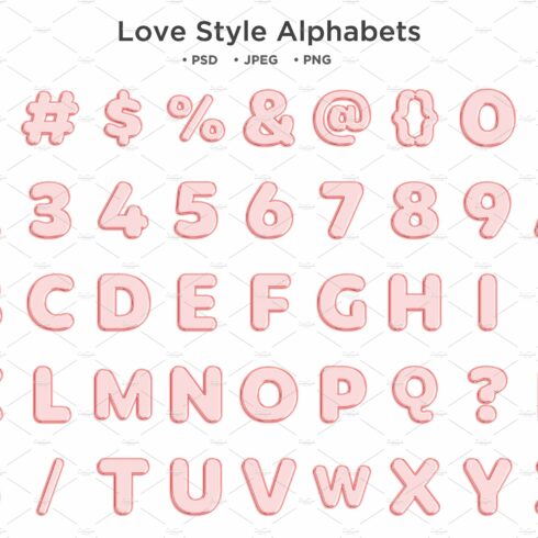 Love Style Alphabet Typographycover image.