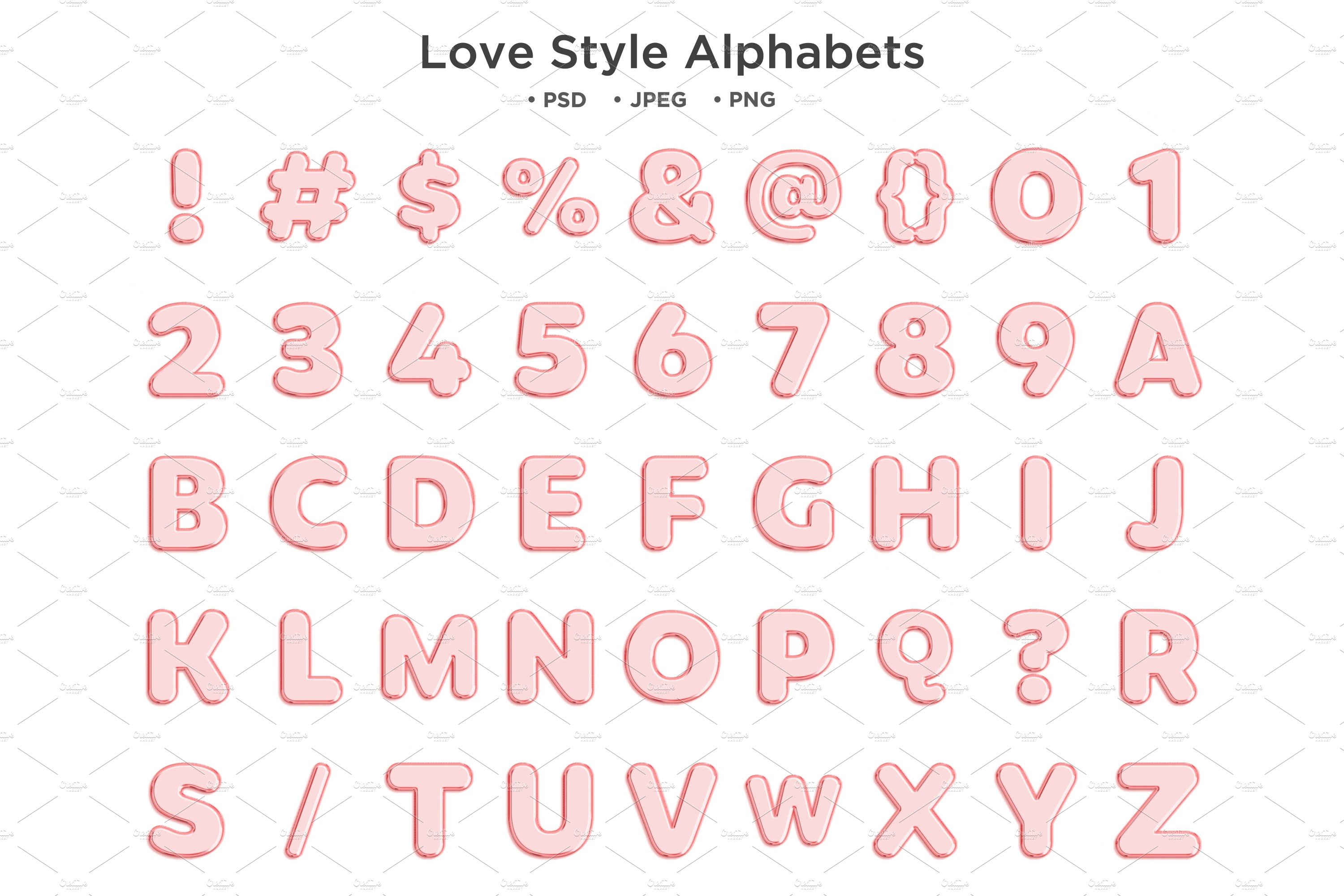 Love Style Alphabet Typographycover image.