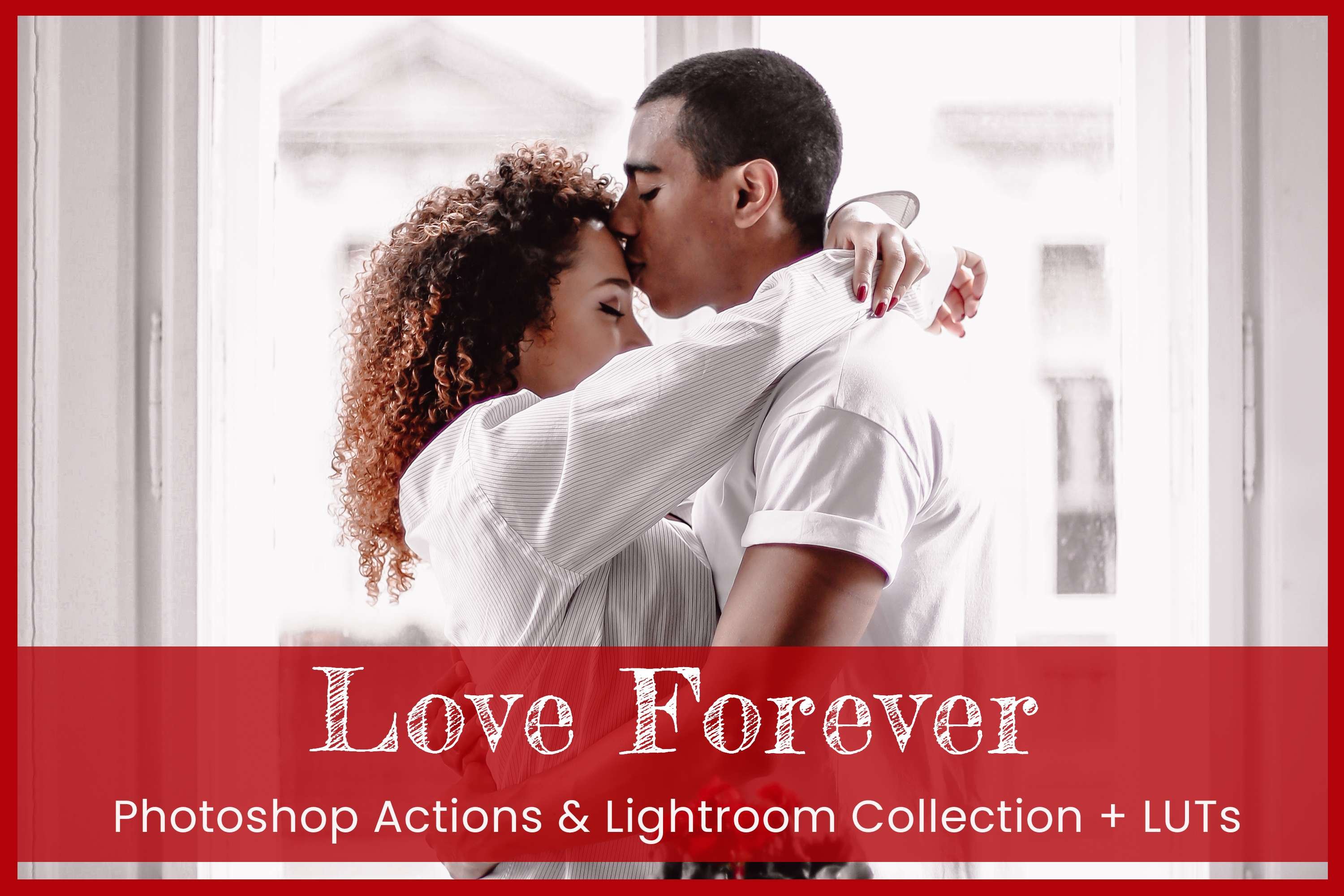 9 Love Forever Photoshop actions LRcover image.