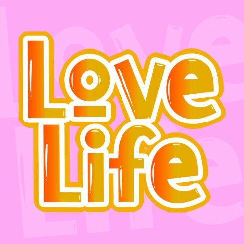 Love Life + Bonus Heart SVG cover image.