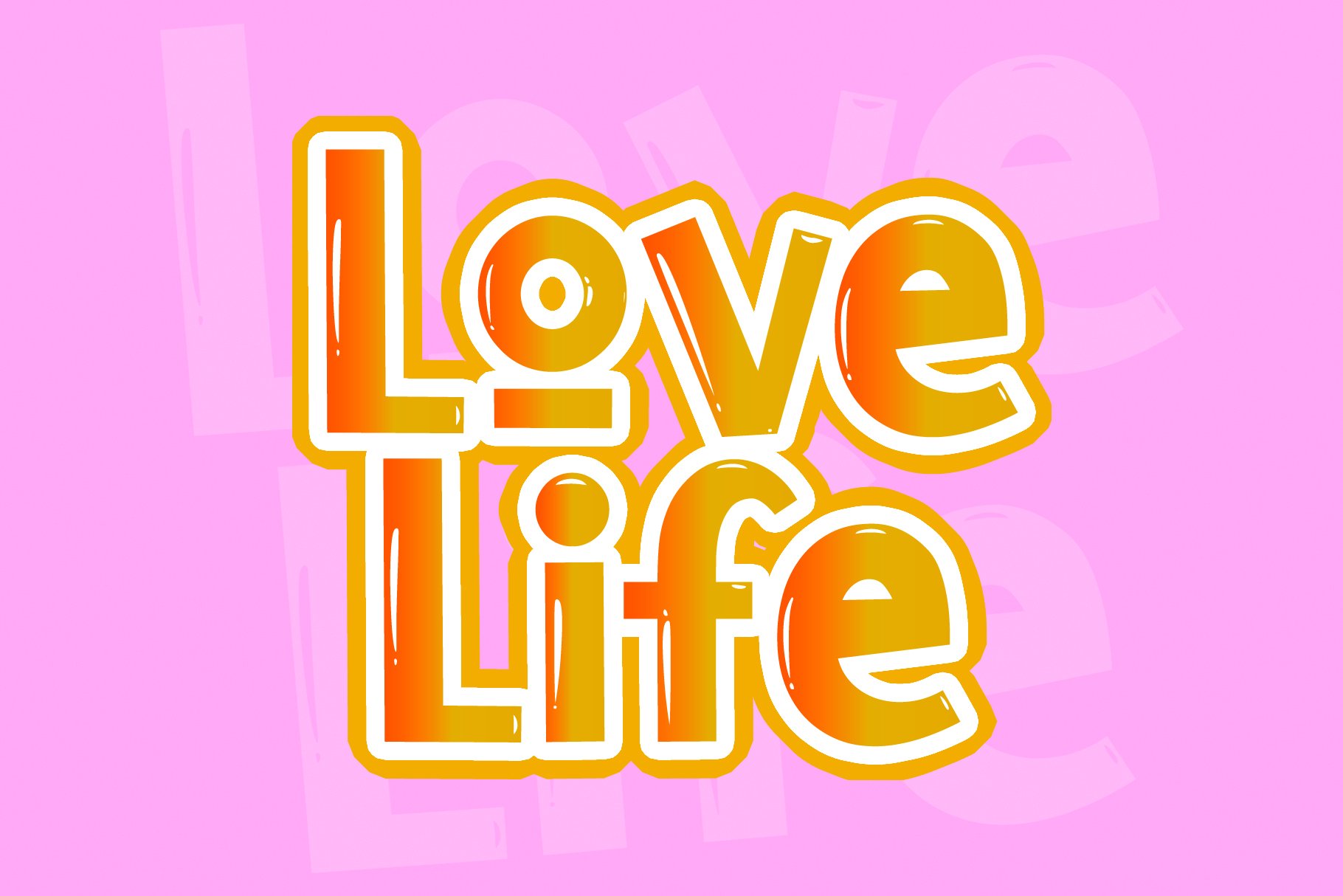 Love Life + Bonus Heart SVG cover image.