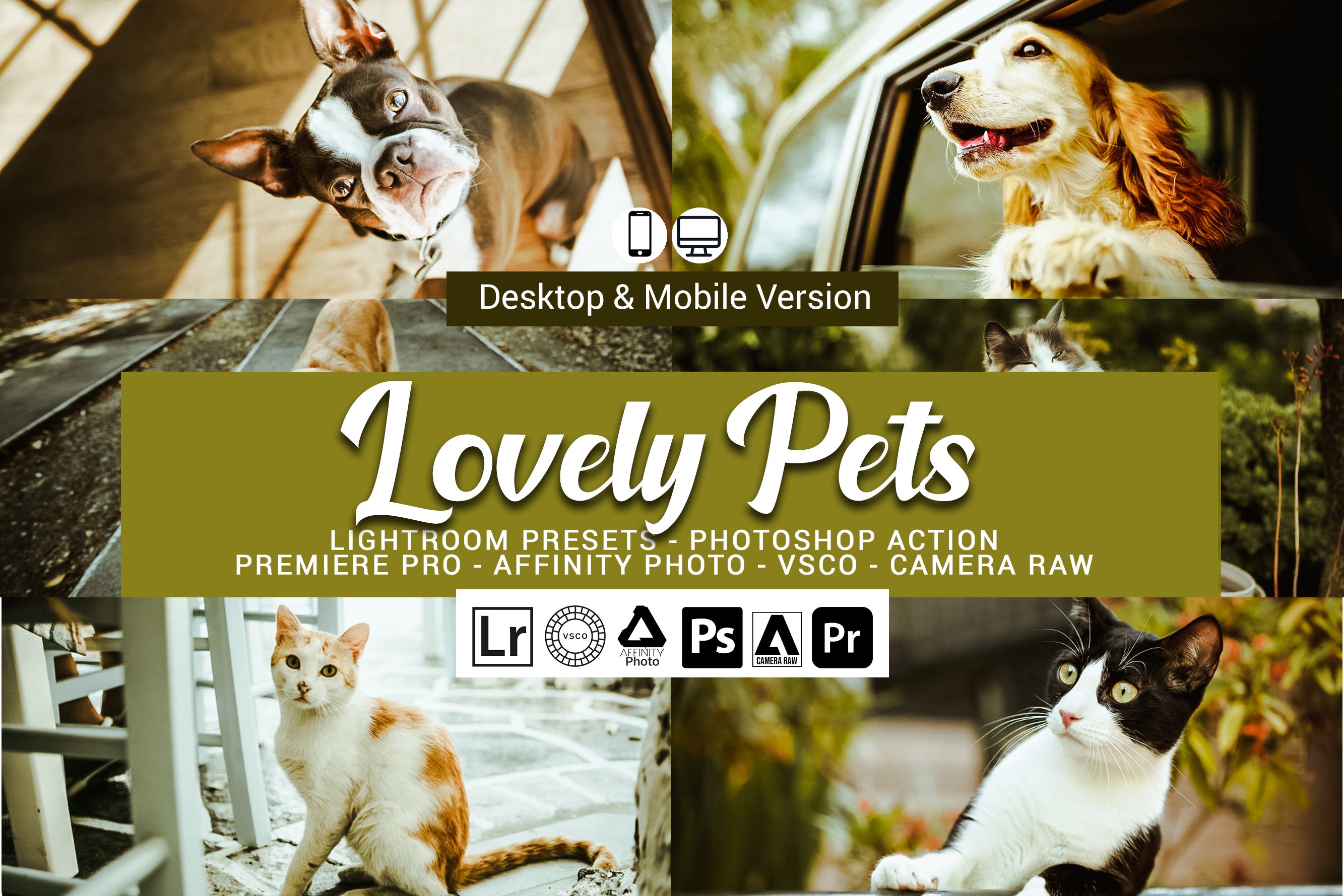 Lovely Pets Lightroom Presetscover image.