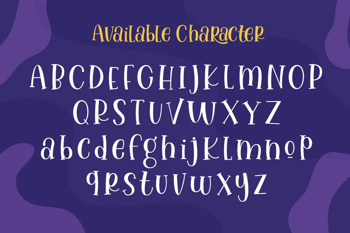 lovely unicorn display fonts 06 355